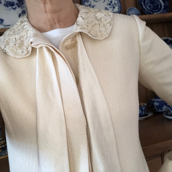 SOLD - VALENTINO Ivory Silk - ADDITONAL Pictures - Picture 2 of 8